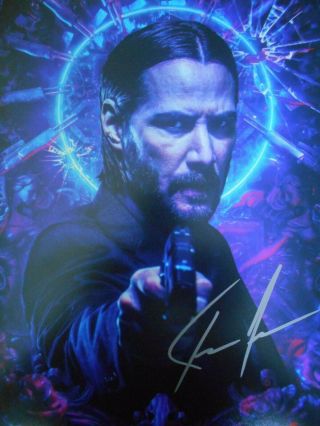 John Wick - Keanu Reeves 8 X 10 Autograph W/loa