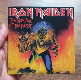 Iron Maiden Cd Single The Number Of The Beast