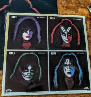 Kiss Gene Simmons Solo Album With Poster 3