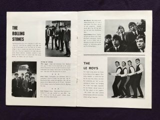 POP MUSIC PROGRAMME - ALL STARS ‘64 - ROLLING STONES Mike Berry JET HARRIS 1964 4