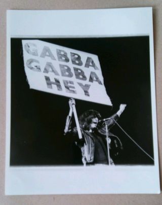 Ramones Photo Press Photograph Joey Ramone Janet Macoska Punk Cbgb 1977
