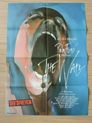 Pink Floyd The Wall Movie Poster 1982 German