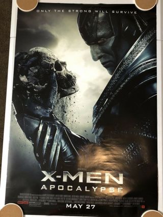 X - Men: Apocalypse Movie Poster 27 " X 40 " Ds/rolled - 2016 - Marvel
