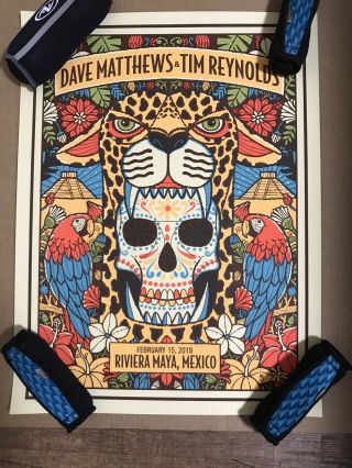 Dave Matthews Band Tim Reynolds Poster Print Mexico 2019 Methane Studios