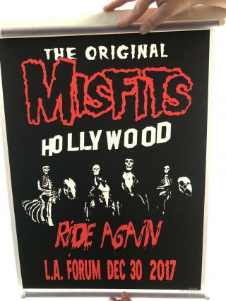 Misfits Hollywood Poster Numbered Rare Danzig