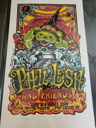 Phil Lesh & Friends Capitol Theatre Port Chester Ny 2014 Masthay Ae S/n 50
