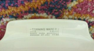 Corning Ware Wildflower Poppy 5 Quart Casserole Dish Domed Lid 10 x 10 A - 5 - B 4