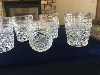 Vintage Set Of 8 Anchor Hocking Wexford On The Rocks Glass Tumbler 4