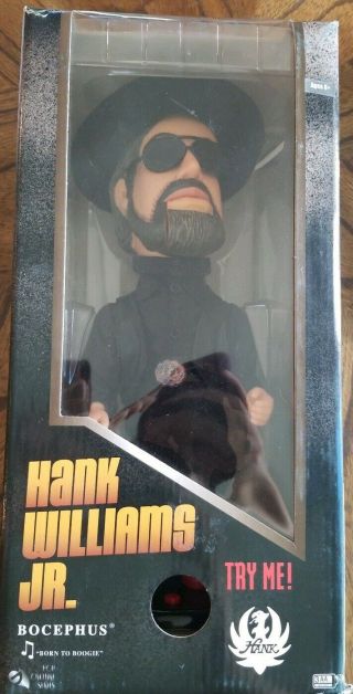 Hank William Jr Bocephus Doll Country Western Classic Collectible Pop Culture