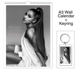 Ariana Grande 2020 Wall Holiday Calendar,  Keyring