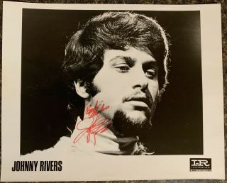 Johnny Rivers Autograph,  Signed Photo 8x10