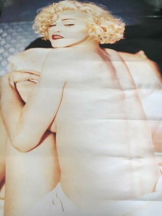 Madonna 1990 Blonde Ambition Tour 35x23 Poster