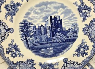 Old Britians Castles (Made in England) Blue By Johnson Brothers 4 Dinner plate 2