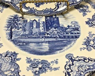 Old Britians Castles (Made in England) Blue By Johnson Brothers 4 Dinner plate 3