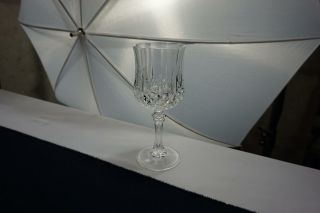 LONGCHAMP CRISTAL D ' ARQUES CRYSTAL WATER GLASSES - SET OF 12 3