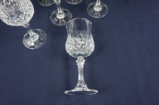 LONGCHAMP CRISTAL D ' ARQUES CRYSTAL WATER GLASSES - SET OF 12 4