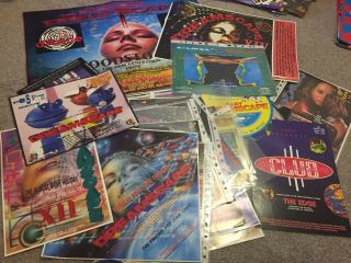 Dreamscape Old Skool Rave Flyers X 30 - Rare Baby Club Woodstock Posters