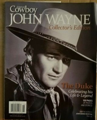 Official Collector ' s Edition JOHN WAYNE Magazines 5