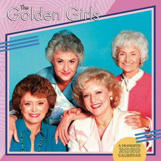 2020 Golden Girls Tv Show Wall Calendar 16 Months 12 X 12 Inches Grid Format