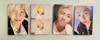 [bts] Persona Bts Map Of The Soul Official Photo Card 4set - Rm