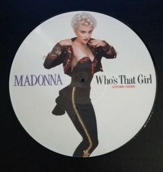 Madonna Picture Disc - Who 