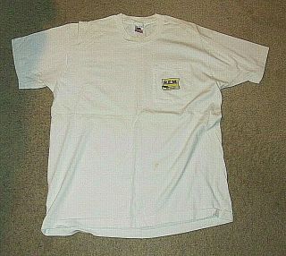 R.  E.  M.  - Out Of Time - Concert Tour T - Shirt - Pocket - Vintage - Authentic - Xl