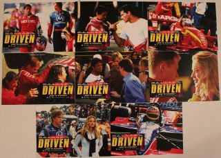 Sylvester Stallone Driven Spanish Lobby Card Set Kip Pardue Car Racing