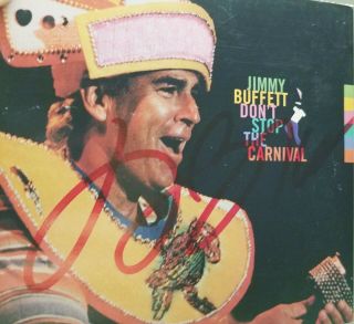 Parrot Head Jimmy Buffett Signed Autographed Cd With