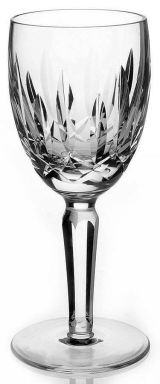 Waterford Crystal Kildare Claret Wine 6 5/8 " Set Of Four