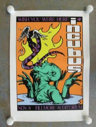 Incubus - 2001 S/n Concert Poster - By Jermaine Rogers