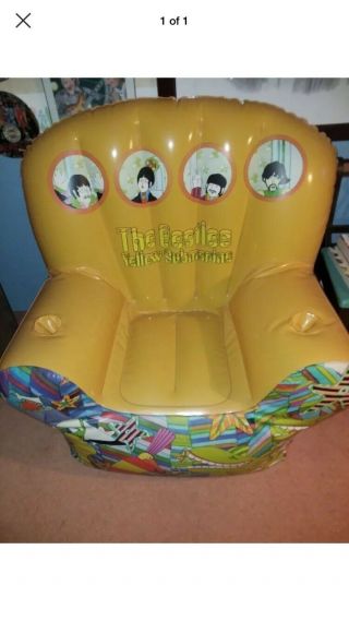 Beatles Yellow Submarine Inflatable Chair