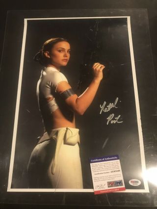 Star Wars Padmé Amidala Natalie Portman signed Photo PSA DNA Poster 2