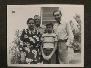Bela Lugosi,  Son - Candid Photograph - With Family