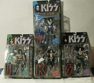 Kiss Set Of 4 Mcfarlane Toys Ultra - Action Figures 1997 - In Packaging