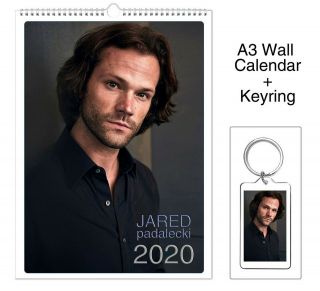 Jared Padalecki 2020 Wall Calendar,  Keyring