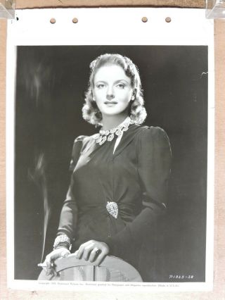 Dorothy Tree Smoking Orig Dw Key Set Studio Portrait Photo 1939 Television Spy