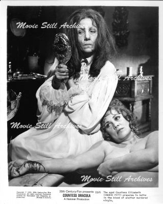 Ingrid Pitt,  " Countess Dracula,  " 1971,  Hammer Film,  8x10 Still