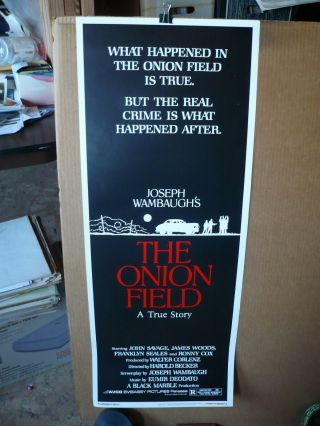 The Onion Field,  Orig Rolled 14x36 / Movie Poster (john Savage) - 1979