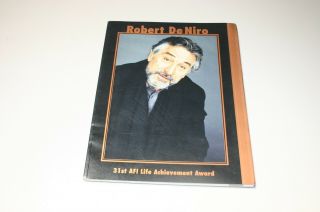 Robert Deniro Program - 31st Afi Lifetime Achievement Award 2003