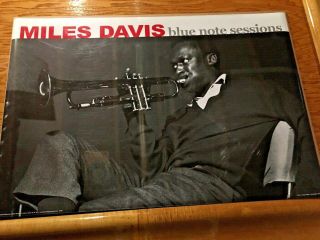 Miles Davis Poster Blue Note Sessions.  Rare Print