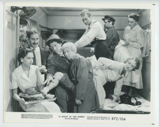 Marx Brothers Photo 1935 A Night At The Opera R72 Vintage