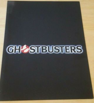 Orig.  1984 Souvenir Preview Program For The Movie " Ghostbusters "