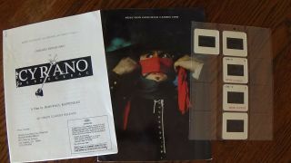 Cyrano De Bergerac 1990 Press Kit With Color Slides