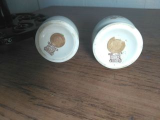 Spode China Buttercup Salt and Pepper Shaker - Old Mark - See Photos 4