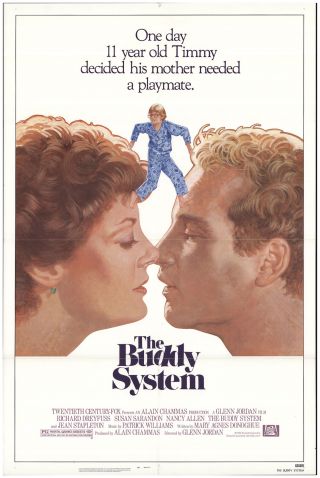 The Buddy System 1983 27x41 Orig Movie Poster Fff - 72977 Rolled Fine,  Very Good
