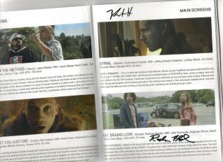 Fright Fest Mag Signed By Mackenzie Crook,  Abner Pastoll,  Jessica Madsen,  Etc