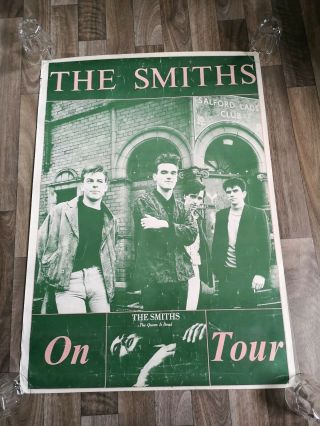 The Smiths - The Queen Is Dead - On Tour - 1980s Retail Promo Poster