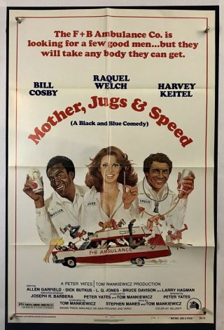 Mother Jugs Speed Movie Poster (veryfine, ) One Sheet 1976 Raquel Welch 3766