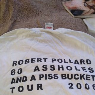 GUIDED BY VOICES ROBERT POLLARD CONCERT T SHIRT 2006 XL LIMITED EDITION 3
