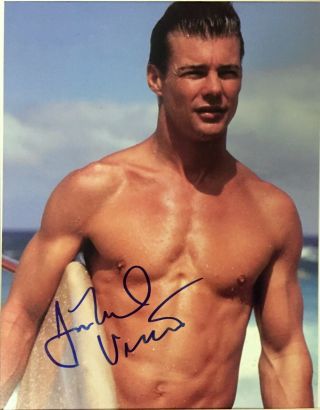 Big Wednesday: Jan - Michael Vincent Autographed 8x10 Movie Still Signed In Person